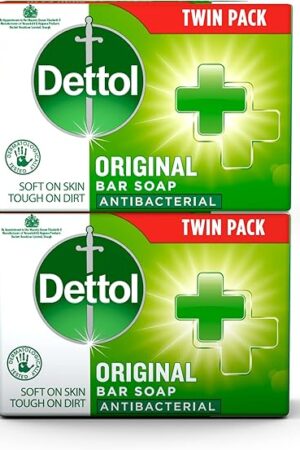 Dettol Anti Bacterial Original Soap 100g Twin Pack Dermatologically Tested