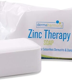 2% Pyrithione Zinc (ZnP) Bar Soap 4 oz - Crafted for Those with Skin Conditions - Seborrheic Dermatitis, Dandruff, Psoriasis, Eczema, etc