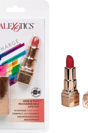 CalExotics SE-2930-30-2 Hide & Play? Rechargeable Lipstick - Red