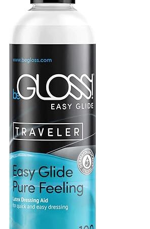 beGLOSS Easy Glide 100ml Dressing Aid - for Latex Clothing