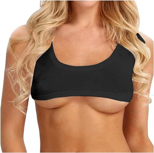 Womens Sexy Tops O Neck Cap Sleeve Yes Daddy Crop Tops Mini T-Shirts Cami Vest Tank Lingerie Babydoll Cosplay Costume
