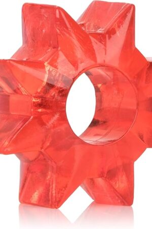 CleanTeam SE-1737-11-2 Basic Essentials? Super-Stretchy TPR Enhancers - Red
