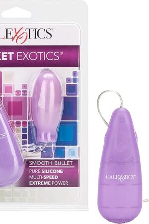 CalExoticss Silicone Slims Vibrating Smooth Bullet
