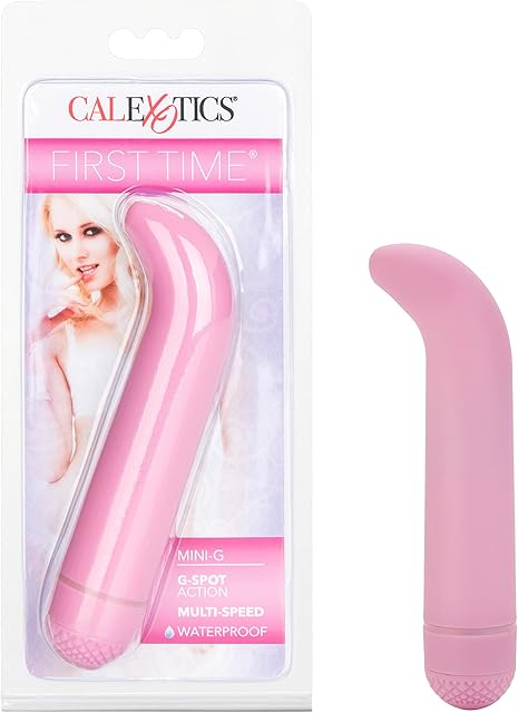 CalExotics First Time Mini G Spot Bullet Vibrator Adult Sex Toy - Pink SE-0004-06-2