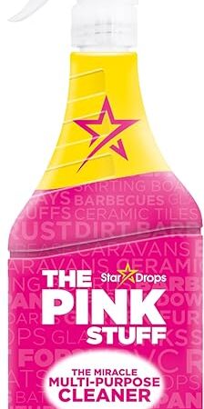 The Pink Stuff Miracle Multi-Purpose Cleaner Spray, 30 fl oz ? Now 20% More! Powerful All-Purpose Cleaning Solution for Kitchens, Bathrooms, Floors & More ? Cuts Through Grease & Grime with Ease