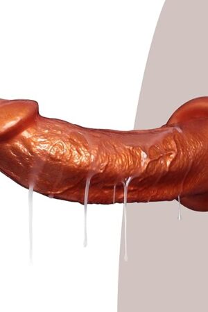2.5" Diameter XXL Giant Girthy Dildo, Massive Huge Thick Silicone Realistic Extra Large Real Skin Dildo with Strong Suction Cup, No Balls Big Fat Adult Sex Toys for Women Men Gay