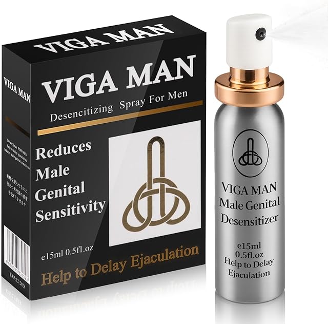 Delay Spray, Male desensitizing Spray,Male Climax Control Gentle Non-irritating No Odor, External Delayed Spray to Last Longer in Bed(15ml)