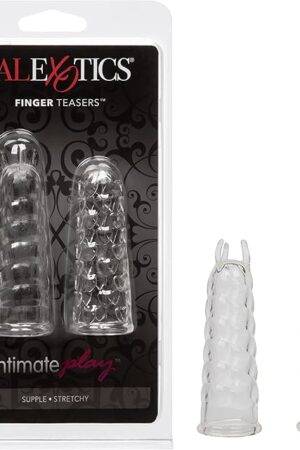 CalExotics Finger Teaser Adult Toys - Sex Toys for Couples - Hypo-Allergenic Stimulating Toys for Prostate and G Spot