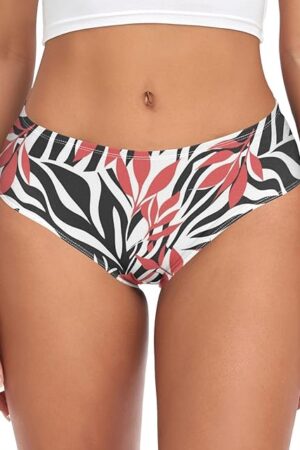 Womens Underwear Stretch Bikini Panties Soft Briefs for Women Girl Teens