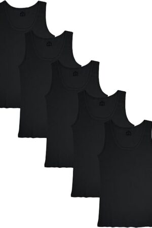 Women's Knit Rib Tank Tops | Lightweight Cotton Blend Sport Cami | Multi Pack Colors