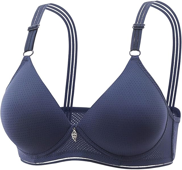 Women's Push Up Bra No Underwire Full Coverage Bras Sexy Soft Breathable Padded Comfort Wireless Support Bralette
