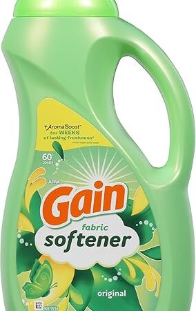 Gain Laundry Liquid Fabric Softener, Original Scent, Fabric Conditioner, 44 fl oz, 60 Loads