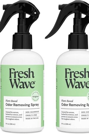 Fresh Wave Original Scent Odor Removing Spray, 8 fl oz | Pack of 2 | Odor Absorber for Home, Furniture, Fabrics & Trash | Safer Odor Relief