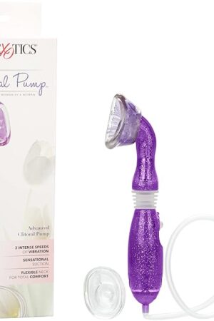 CalExotics Advanced Clitoral Pump, Purple