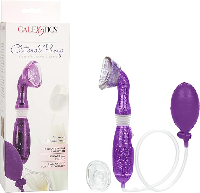 CalExotics Advanced Clitoral Pump, Purple