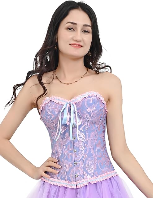 Corset Tops For Women Costume: Sexy Womens Halloween Costumes Party Outfit: Renaissance Corsets Cosplay Enthusiasts