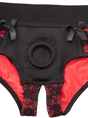 CalExotics Scandal Crotchless Pegging Panty Set