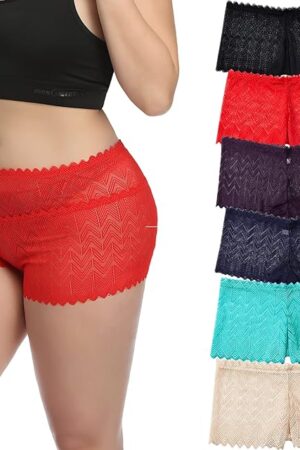 Women's Underwear Regular & Plus Size Panties Sexy Lace Boyshort Hipster Cheeky Panty