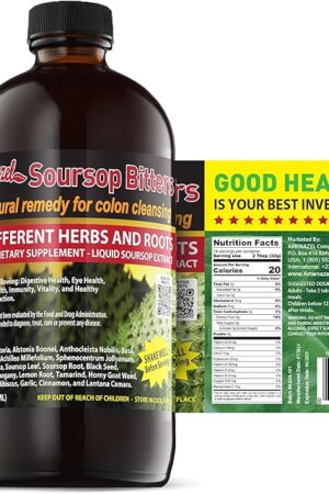 Amenazel Organic Soursop Bitters, 16 fl oz