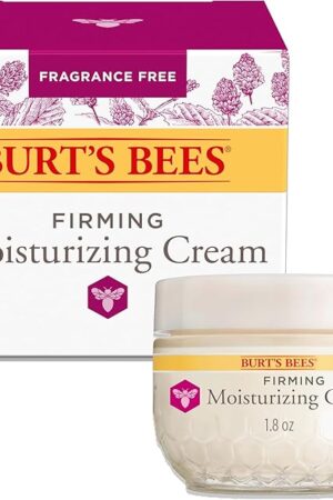 Burt's Bees Renewal Firming Face Cream, Anti-Aging Retinol Alternative, Moisturizing Natural Origin Skin Care, 18 Ounce (Packaging May Vary)
