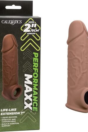 CalExotics Performance Maxx Life-Like Extension 7 Inch - Brown
