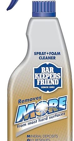 Bar Keepers Friend More Dual Action Nozzle Spray and Foam Cleaner | 254 Ounces | 1-Pack