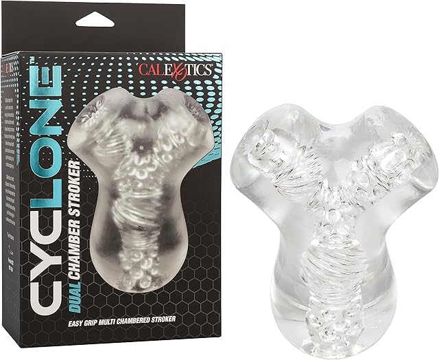 CalExotics Cyclone Dual Chamber Stroker Male Masturbator - SE-0960-65-3