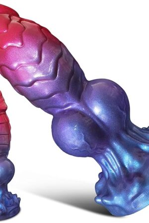 91" Huge Knot Monster Horse Anal Dildo, 31" Diameter Fantasy Thick Dragon Dildo with Big Knot, Giant Girthy Silicone Dog Knotted Dildos with Strong Suction Cup, Adult Sex Toys & Games for Men Women