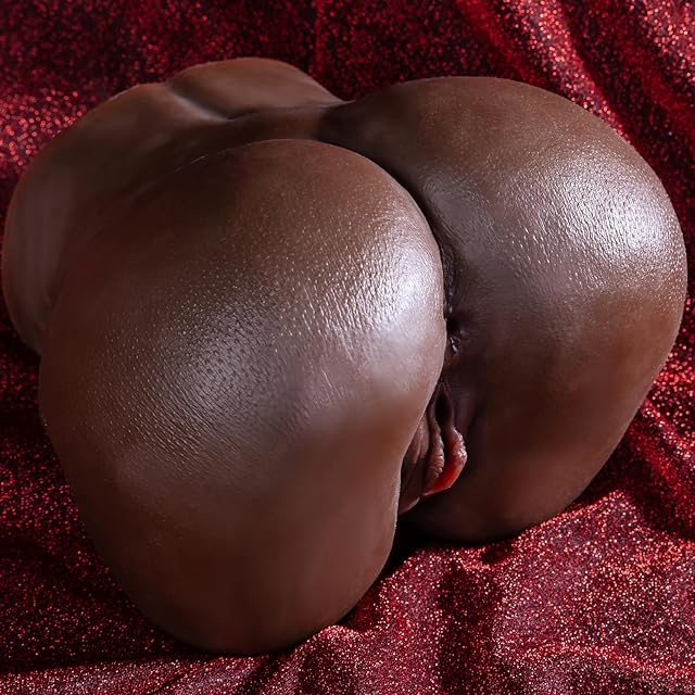 Hipgaga Black Sex Doll Male Masturbator Realistic Pocket Pussy Doll Adult Toys, 9 Lb Full Size Sex Dolls Ass Toy with Tight Pussy Anus, Male Sex Toys for Men Sex Toy Stroker Vagina Toy Sex Torso Butt