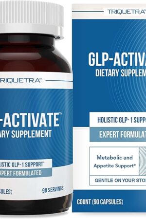 GLP-Activate | Hunger & Metabolism Support - Formulated to Help Support GLP-1 Pathways - Expert Formulated Supplement - 1 Capsule for Balanced Appetite & Metabolic Wellness Daily (90 Servings)