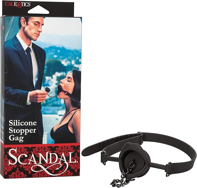 California Exotics Novelties Scandal Silicone Stopper Gag