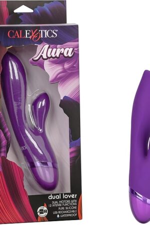 CalExotics Novelties Aura Dual Lover, Brown, 1 Count (14044PURPLE_)