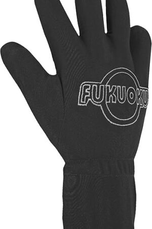 Black Right Hand Five Finger Vibrating Massage Glove - (fits Medium To Large Hand)
