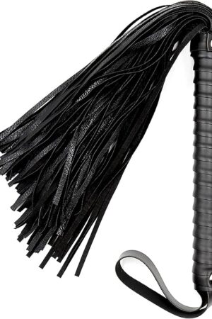 BDSM Flogger for Adult Sex Play 23 inch BDSM Whip Adult Whip for Spanking Paddle Role Play Sex Toy Kinky