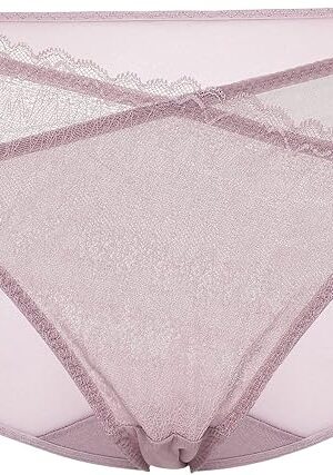 Women's Lace Underwear Sexy Hipster Panties Breathable Bikini Briefs