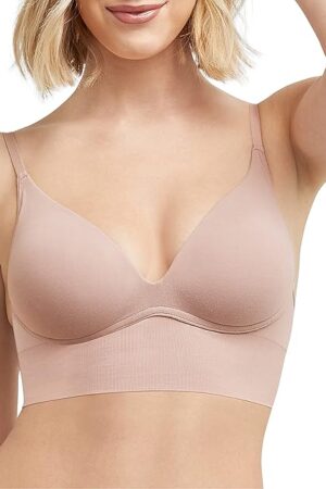 Women's M Seamless Lift Bralette, Wireless Long-line Convertible Tank-style Bralette