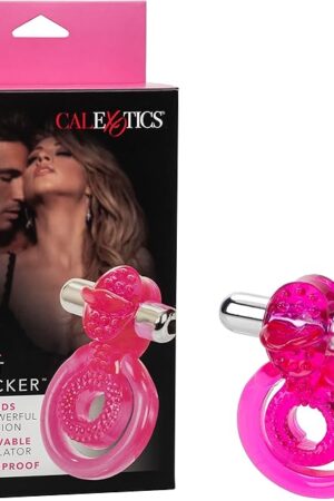 CalExotics Dual Clit Flicker Cock Ring