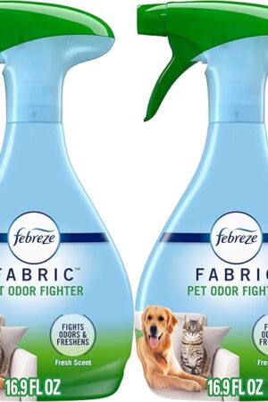 Febreze Odor-Fighting Fabric Refresher Pet Odor Fighter, 169oz, Pack of 2