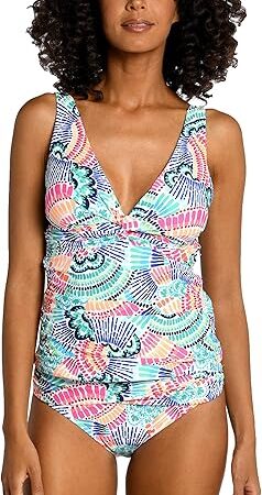 Women's Over The Shoulder Tankini Swimsuit Top
