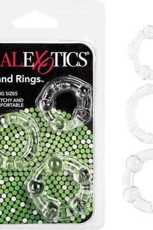 CalExotics Island Rings, Clear