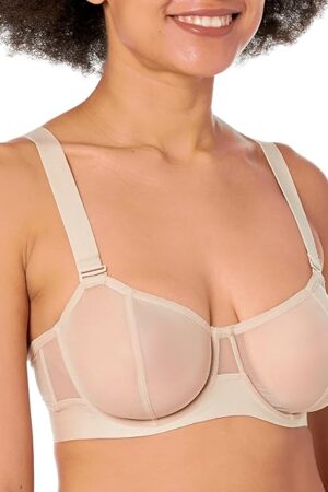 Women's Sheers Convertible Strapless Bra