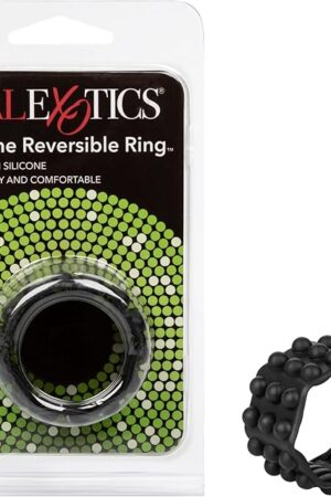 CalExotics California Exotic Novelties Adonis Silicone Reversible Enhancer, Black, 0.02 Pound,SE-1368-45-2