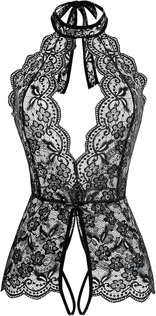 Women One Piece Lingerie Lace Sexy Baby Dolls Teddy Sleepwear