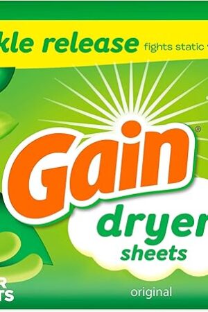 Gain Original Dryer Sheets, 120 Count