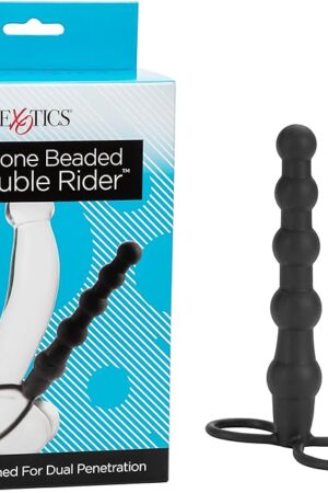 CalExotics SE-0415-15-3 Silicone Beaded Double Rider