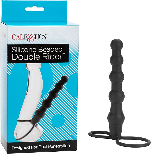 CalExotics SE-0415-15-3 Silicone Beaded Double Rider