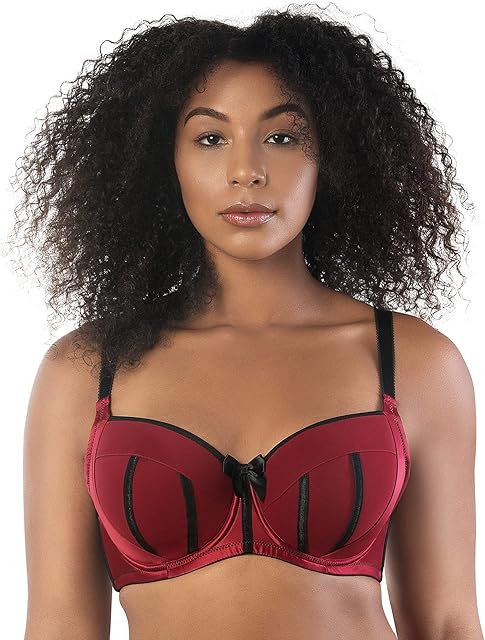 Charlotte 6901 Women's Full Busted and Full Figured Sexy Padded Bra-Seaglass Green