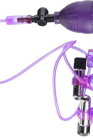 Fetish Fantasy Vibrating Nipple Pmp, Purple