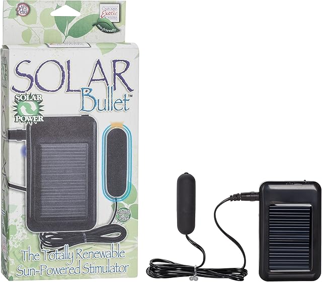 California Exotic Novelties Solar Bullet, Black