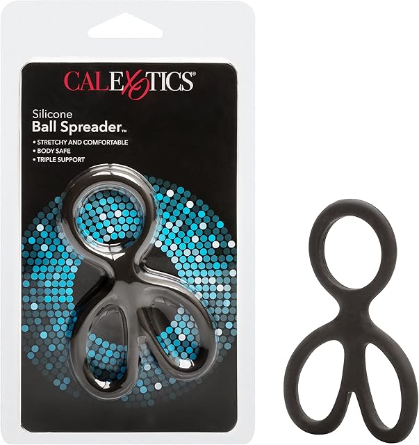 CalExotics Silicone Ball Spreader, Black